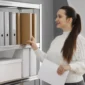 Adjustable shelving system 85x85